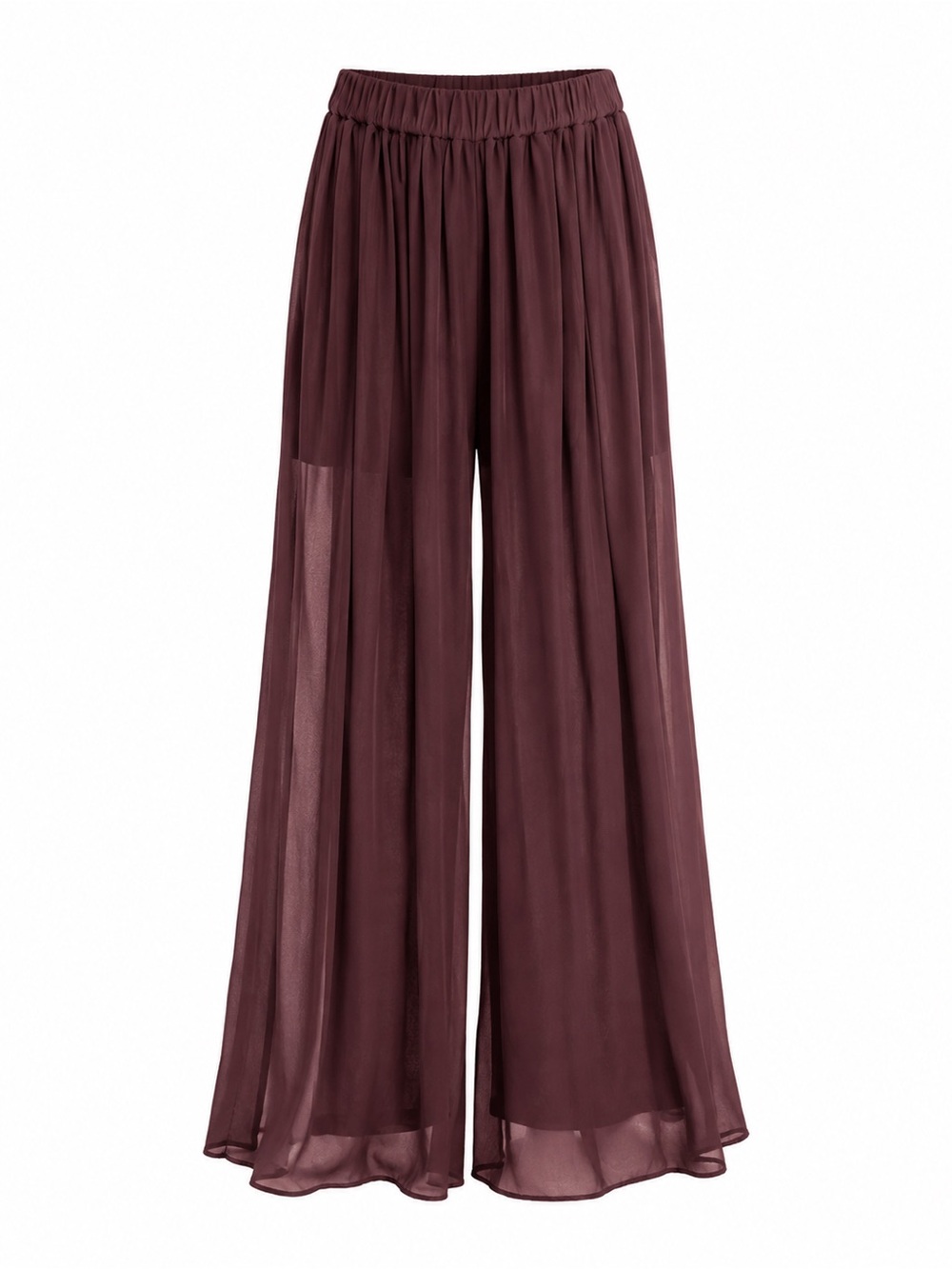 STAUD Maria Pants Small Mesh Sheer XS Wide Leg Flowy EUC Like New Cover Up Boho